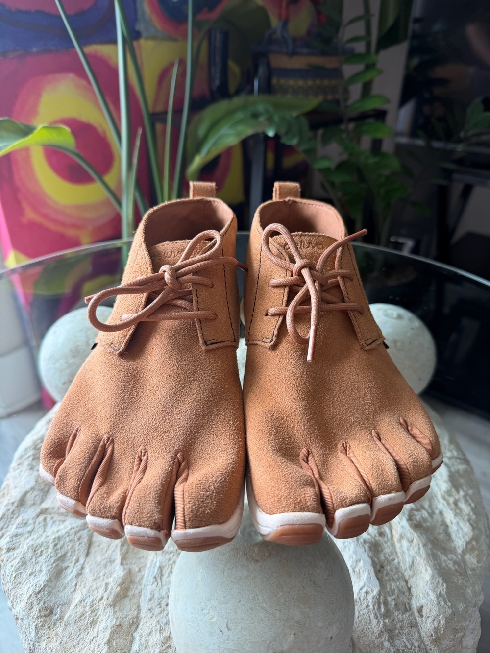 Peluva Women’s Desert Boot Barefoot Suede Shoes US 9.5 EU 41
